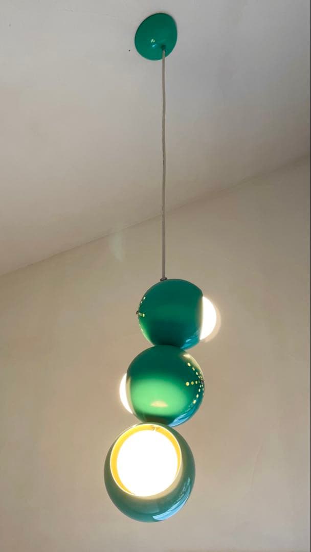 レトログリーン✴︎ペンダントライト✴︎
