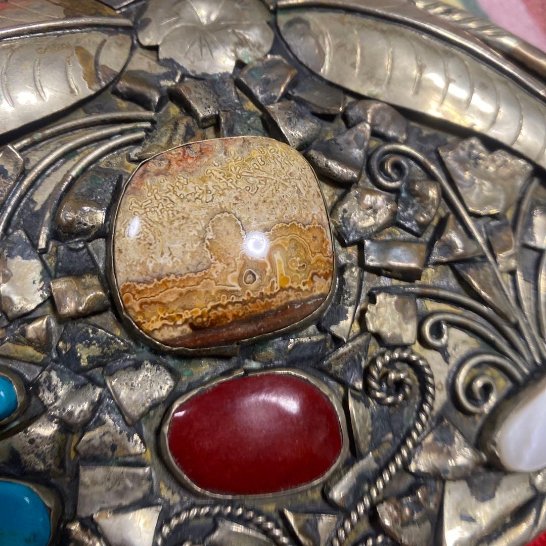 Indian jewelry バックル　※ジャンク