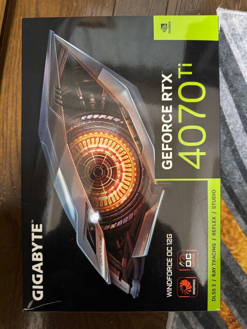 グラフィックボード・グラボ・ビデオカード GIGABYTE RTX 4070 Ti WINDFORCE OC 12G