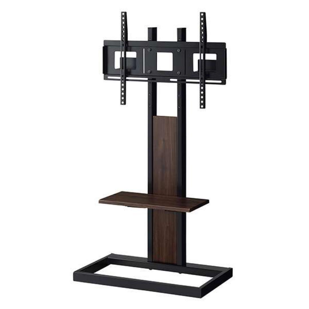 ～65V型対応 壁寄せスタンド KF-260B TIMEZブラック テレビ台