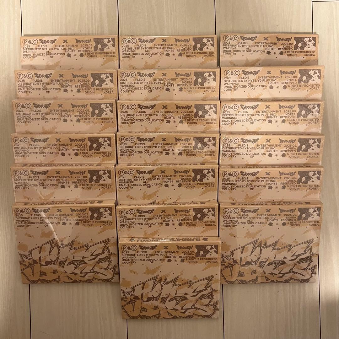 セブチ HYPE VIBES COMPACT コンパクト 新品 未開封 19枚