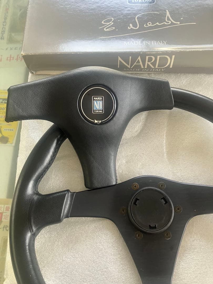 NARDI GARA 360 ガラステアリング 未使用品ビンテージ
