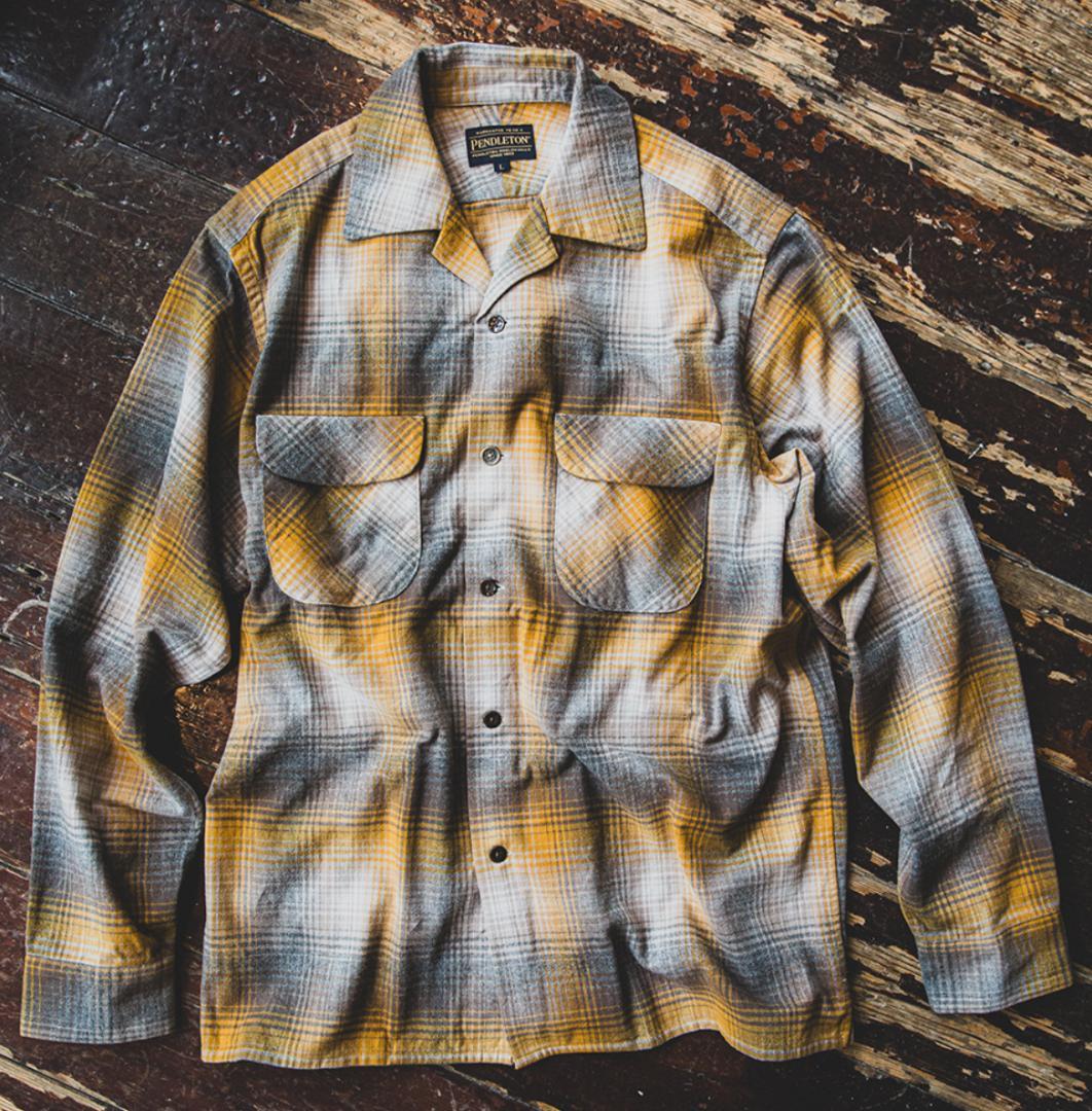 PENDLETON　BILL WALL LEATHER 別注 　ボードシャツ