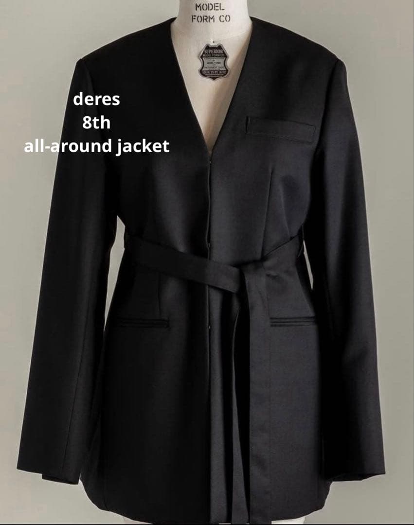 【deres/デレス】8th all-around jacket【美品】