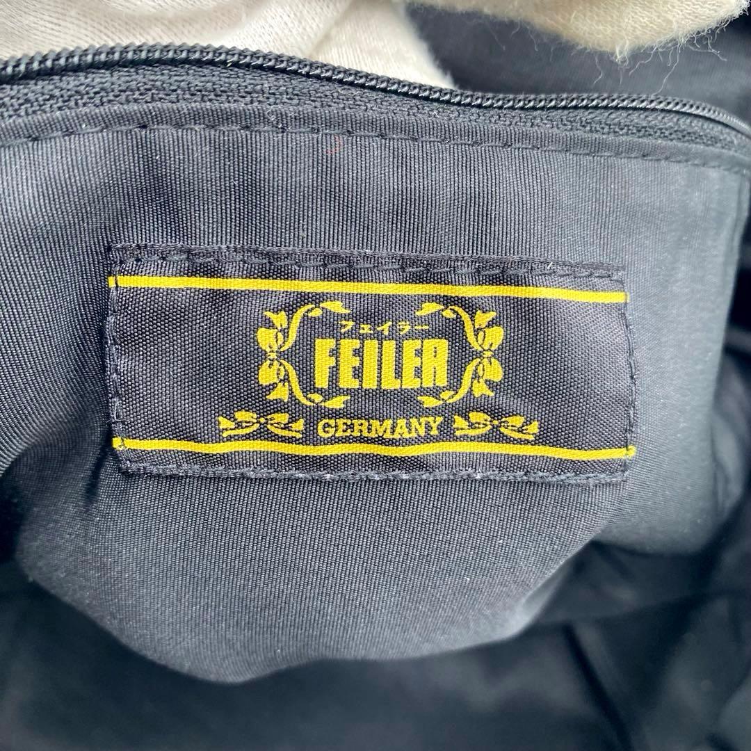 極美品 フェイラー ボストンバッグ ハンド トート ハイジ 腕掛け シュニール