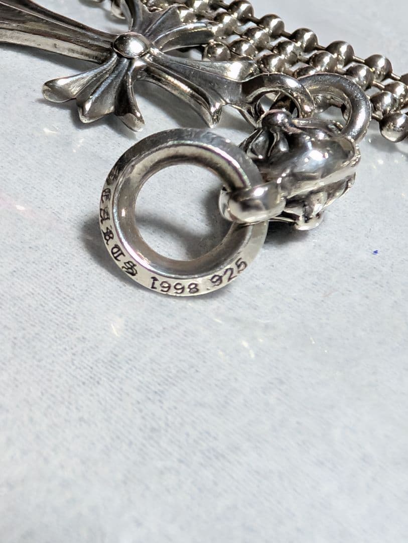 クロムハーツ 1ボールタイニーCHクロスチャーム Chrome Hearts