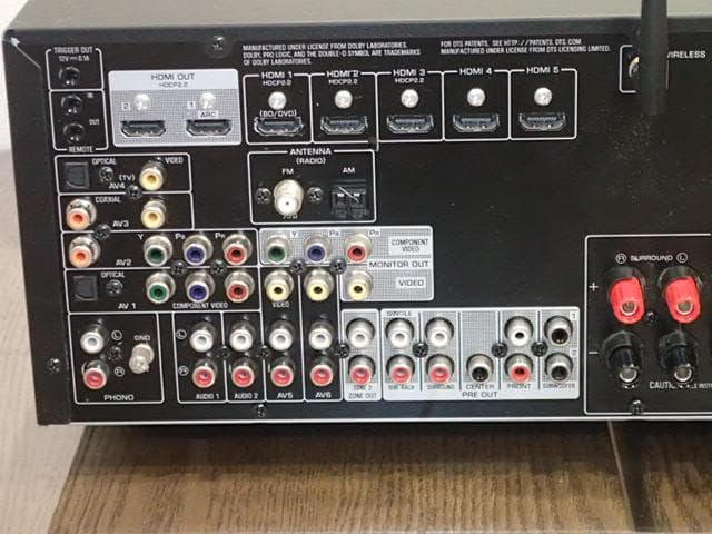 YAMAHA　AVアンプ　RX-V779　共用リモコン・超美品・快調・快音です