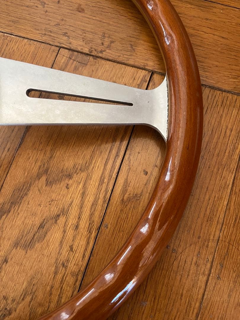 ラングラー Nardi ナルディ ウッドステアリング 36cm