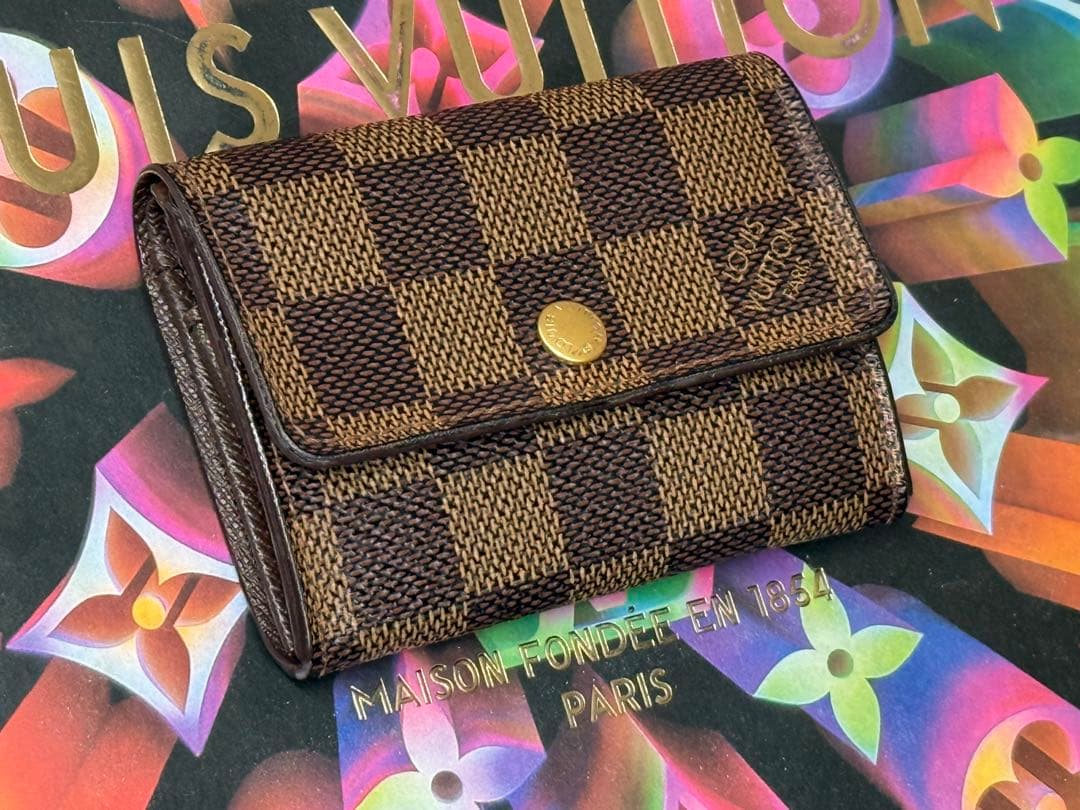 LOUIS VUITTONルイヴィトン　ポルトモネ・プラ　ケース