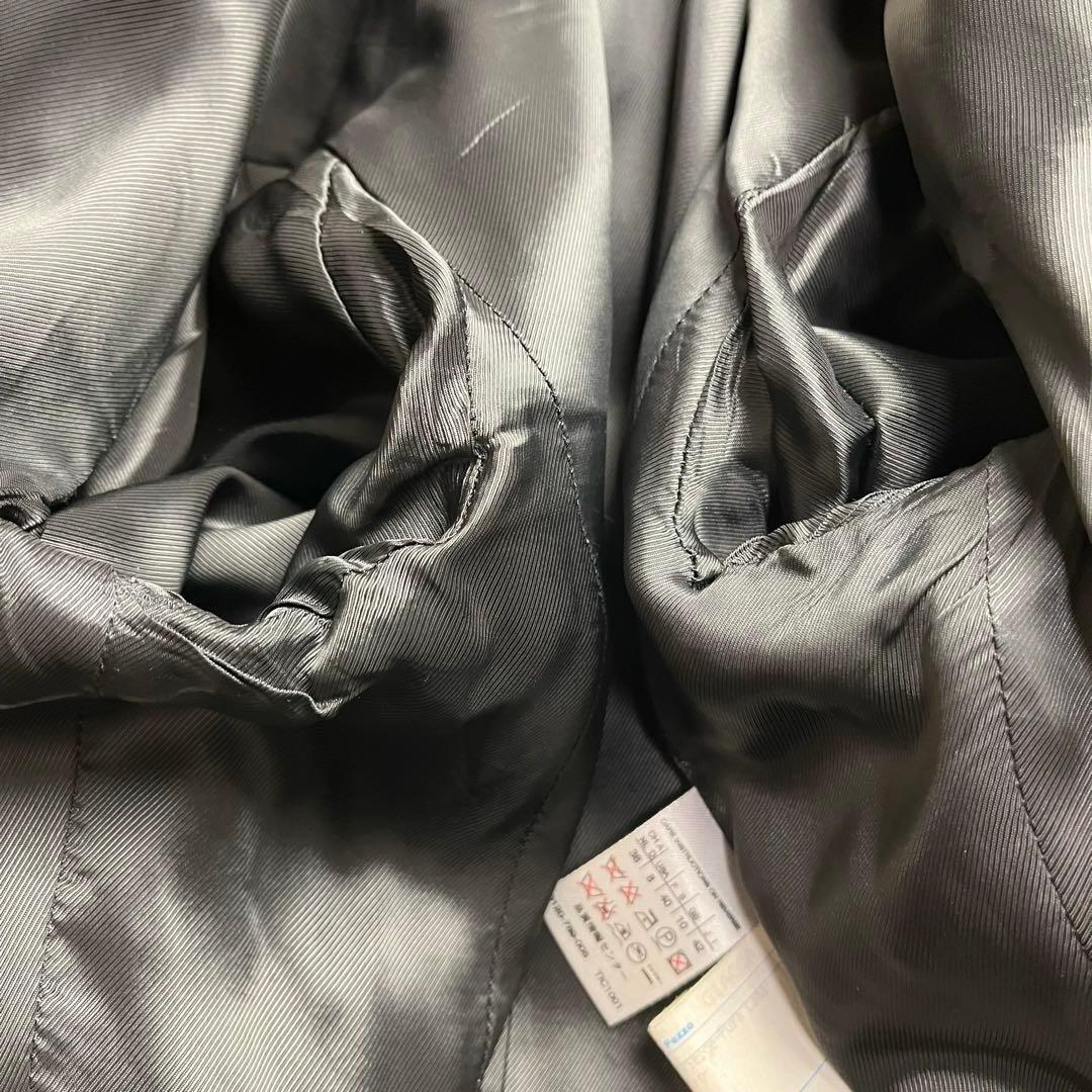 Max Mara パンツスーツ セットアップ 白タグ ストライプ 42 XL