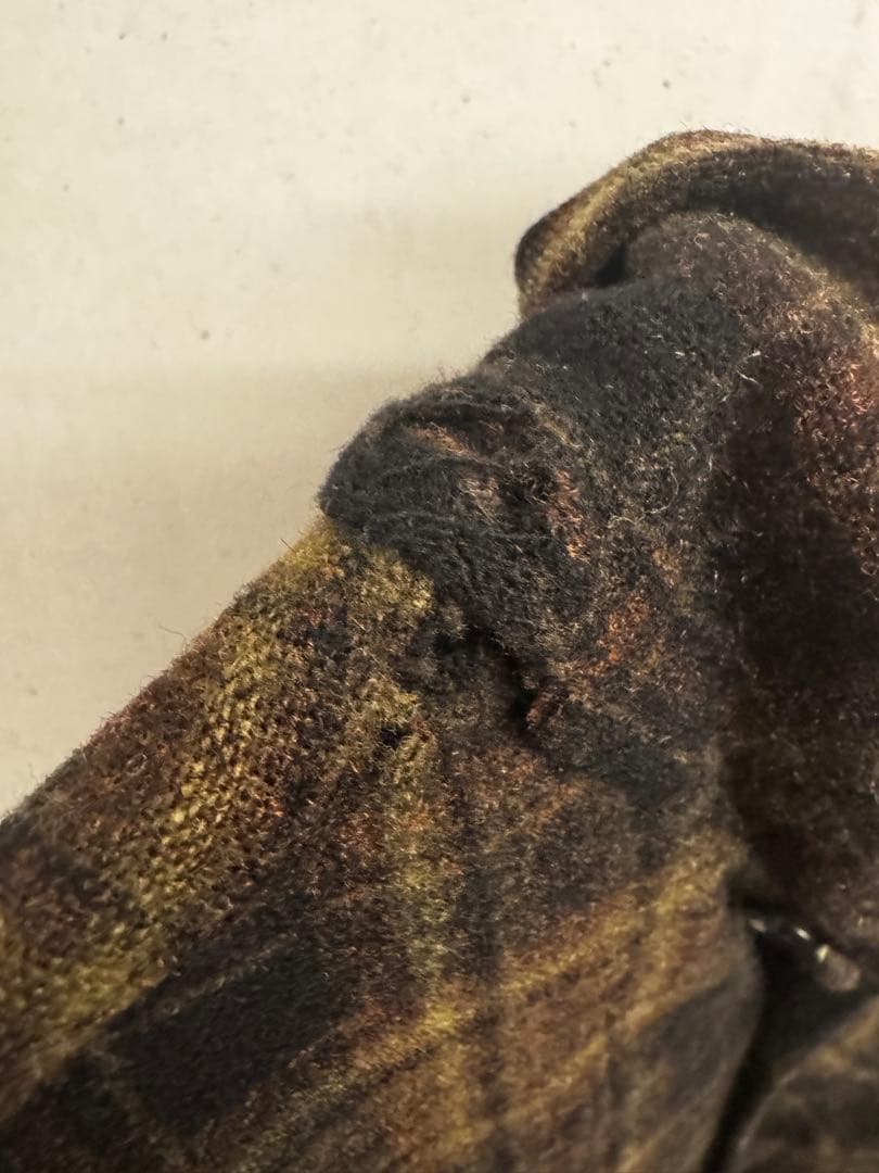 マ*ト様 50's PENDLETON BOARD SHIRTS 破れ有り　vi