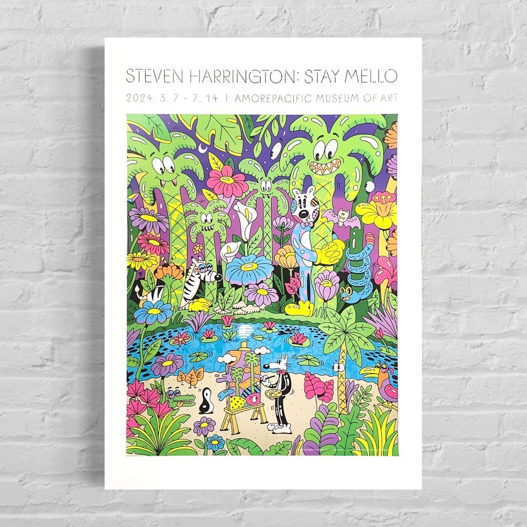 ラスト1枚【日本未入荷】スティーブン・ハリントン　エキシビジョンポスター②