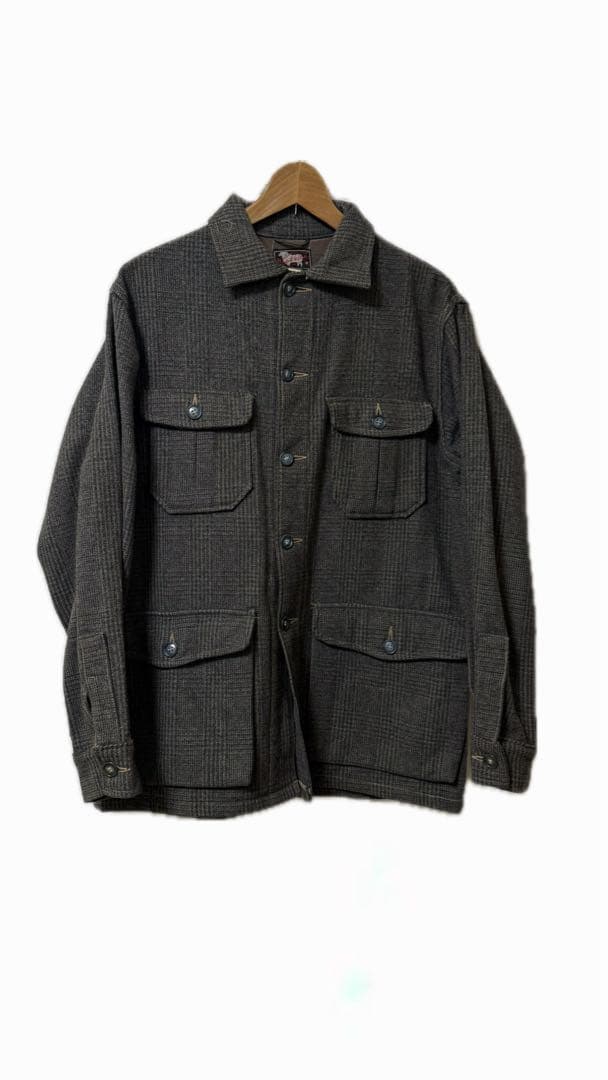 50s Woolrich ジャケット　ネルシャツ　ウール　　ヴィンテージ