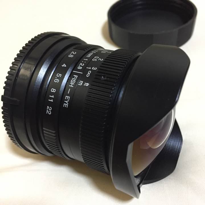 FUJIFILMミラーレス対応、魚眼レンズ！！フィッシュアイレンズ！特殊撮影！