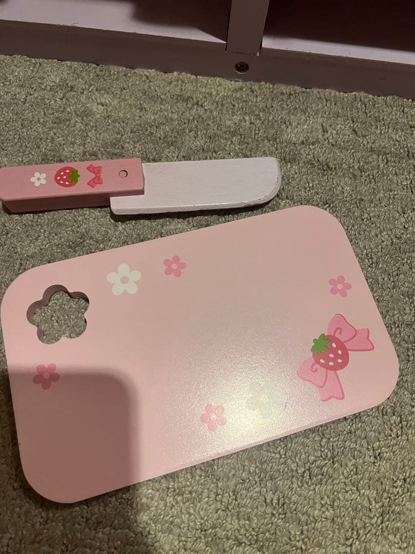 マザーガーデン　希少　リボンベル　キッチン　おままごと　野いちご　DXキッチン