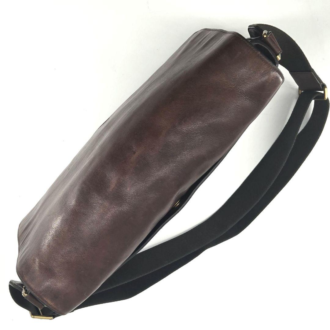 良品　COACH　ブリーカークーリエ　レザーメッセンジャーバッグ