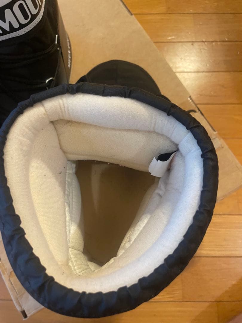 MOON BOOT　ICON LOW BLACK NYLON BOOTSブラック