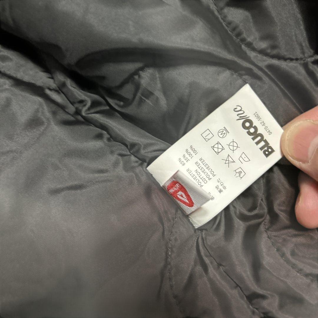 Blueworkgarment ブラック モッズコート Mミリタリーブルコ