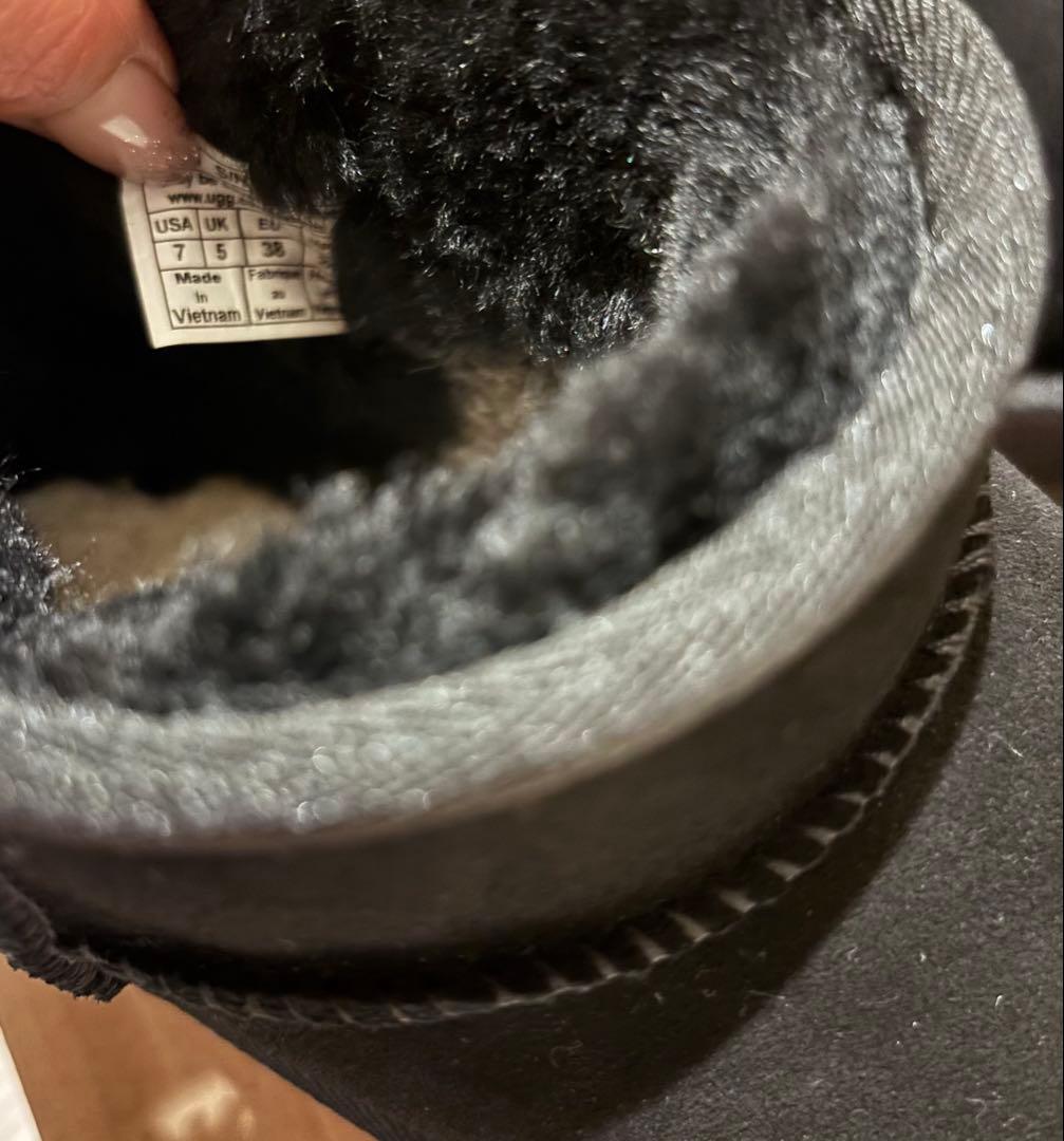 UGG クラシック ウルトラミニ プラットフォーム 厚底 ブラック 24㎝