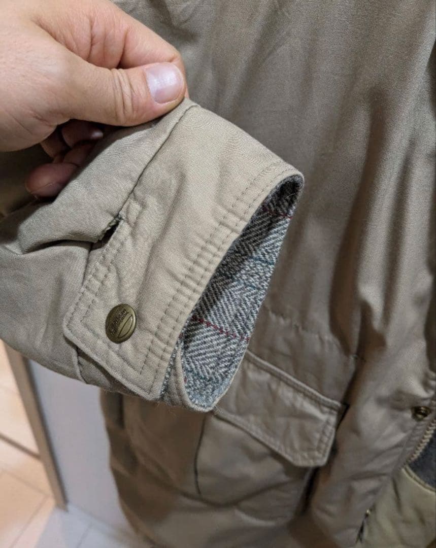 ア*ロ様 80s USA製（XL美品）　L.L.Bean ベージュ ストームコー