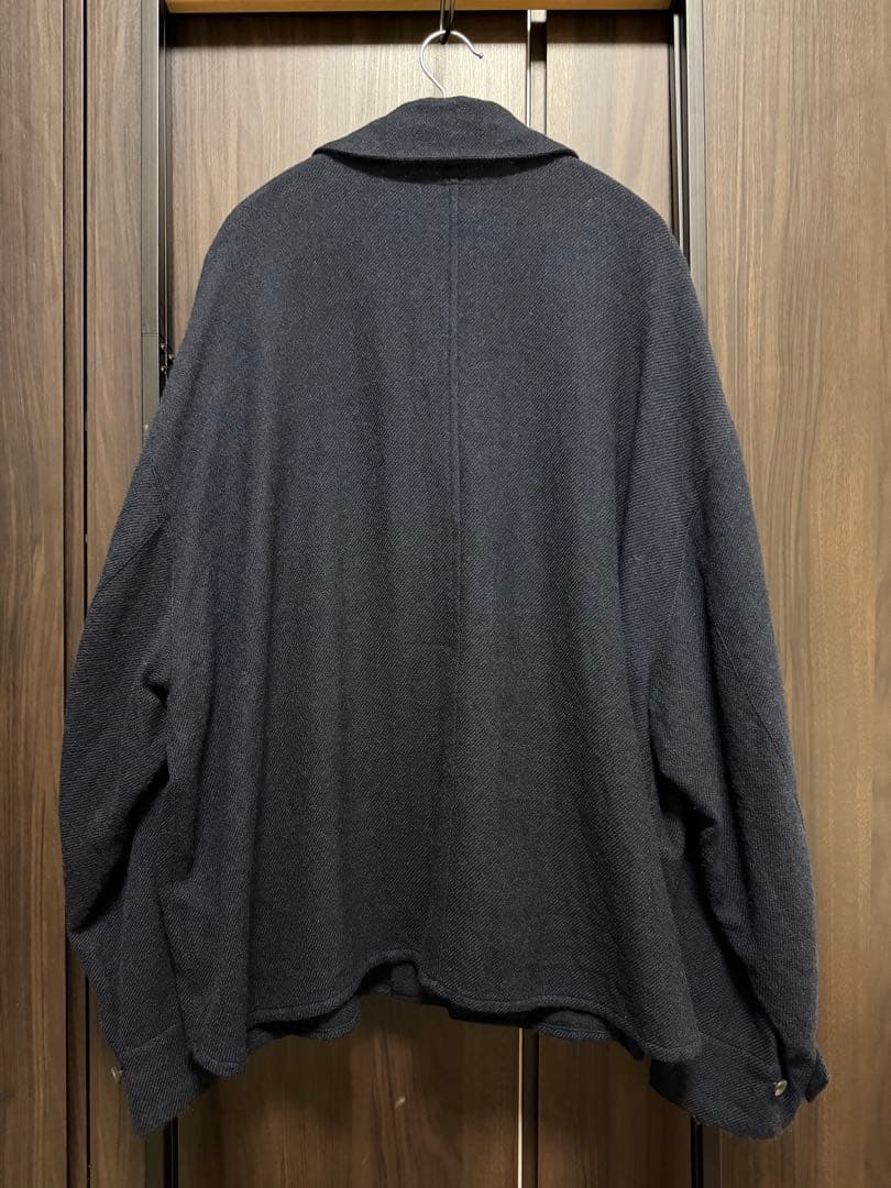 トップス my beautiful landlet WOOL TL OVER SHIRT