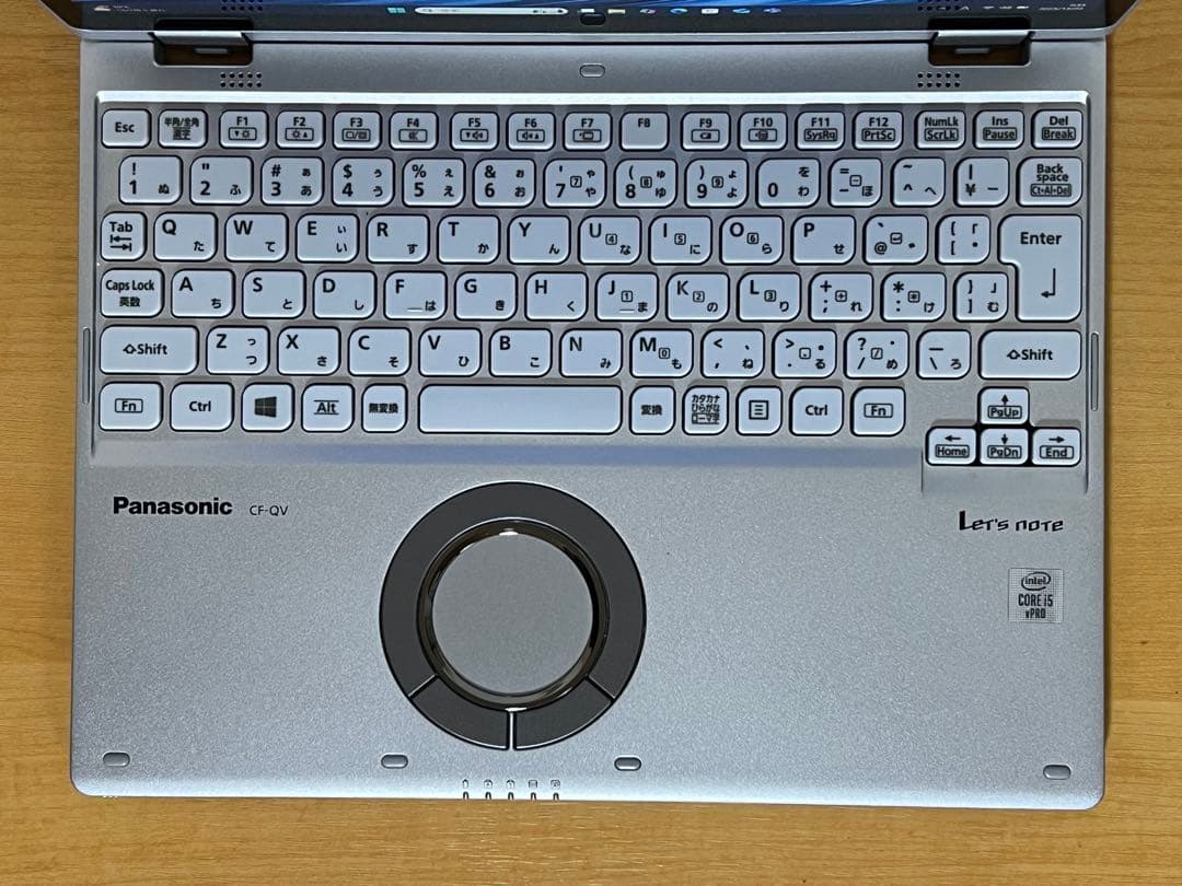 バッテリー良好！レッツノートQV9 i5 16G／256GB／LTE／オフィス