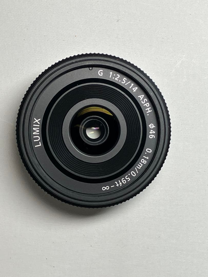 LUMIX G 1:2.5/14 ASPH レンズ