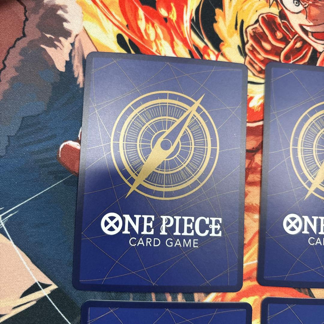 モンキー・D・ルフィ　プロモ　パラレル　4枚セット　ワンピースカードゲーム