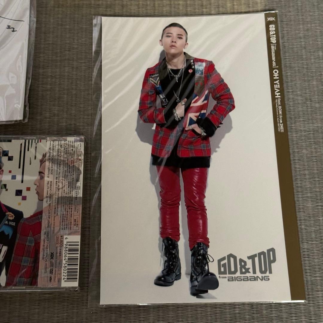 【CD+DVD+ミニフォトブックレット+特典 】GO & TOP BIGBANG