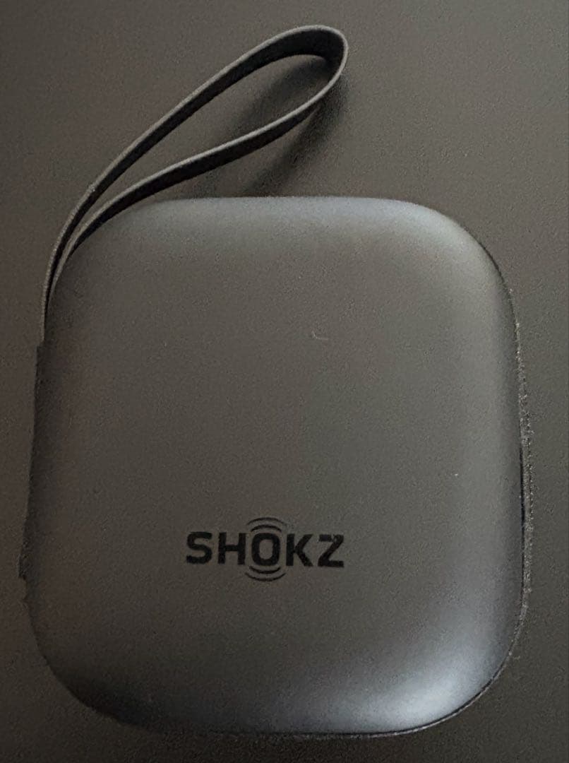 【美品】SHOKZ OPENFIT ワイヤレスイヤホン 黒