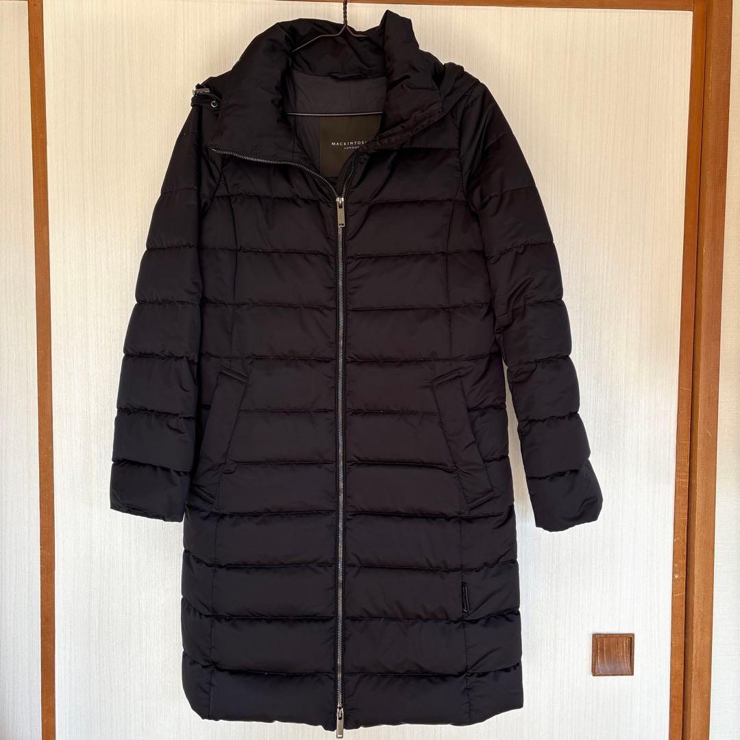 MACKINTOSH ブラック ロングダウンジャケット