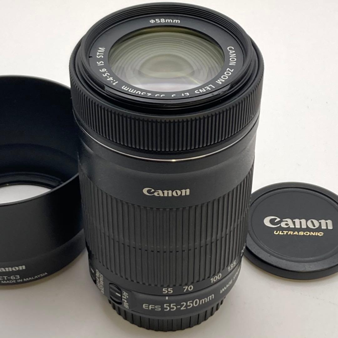レンズ(ズーム) Canon EF-S 55-250mm f4-5.6 IS STM