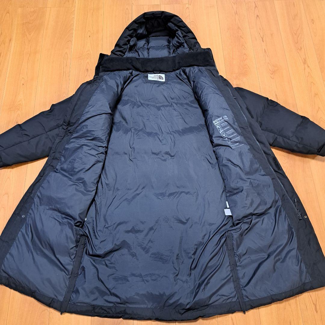 【大人気】ノースフェイス ロングダウンコートメンズL