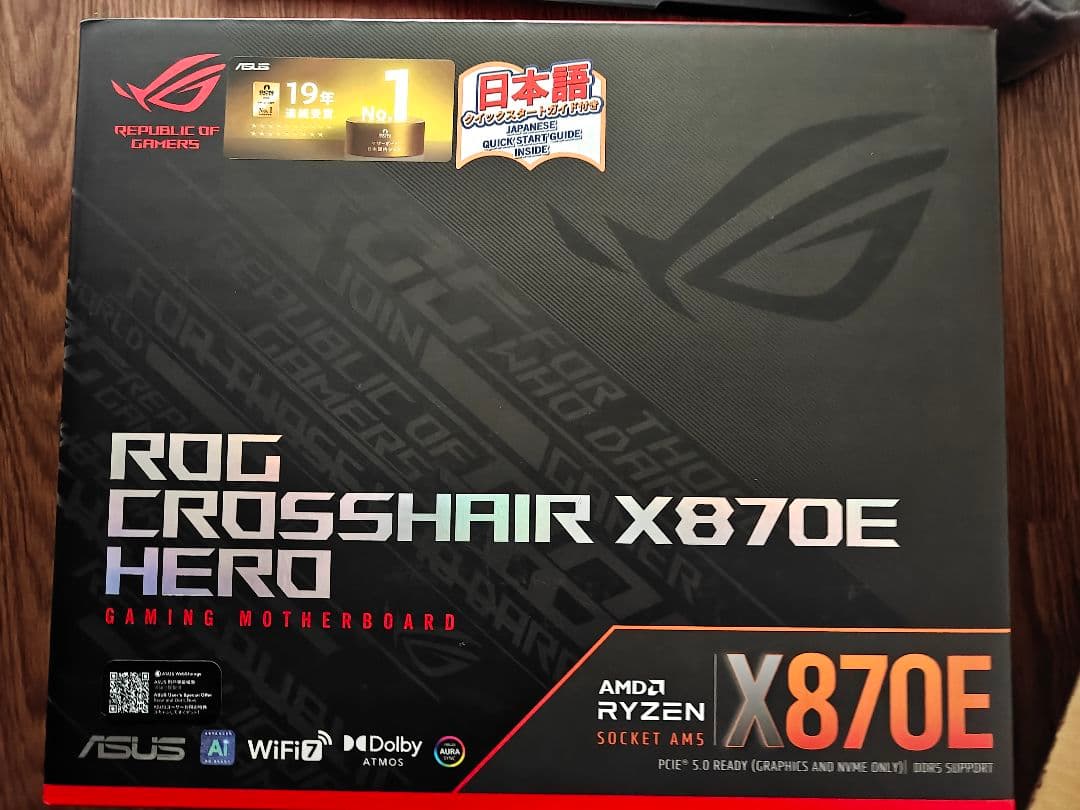 T ROG X870E HERO マザーボード 新品