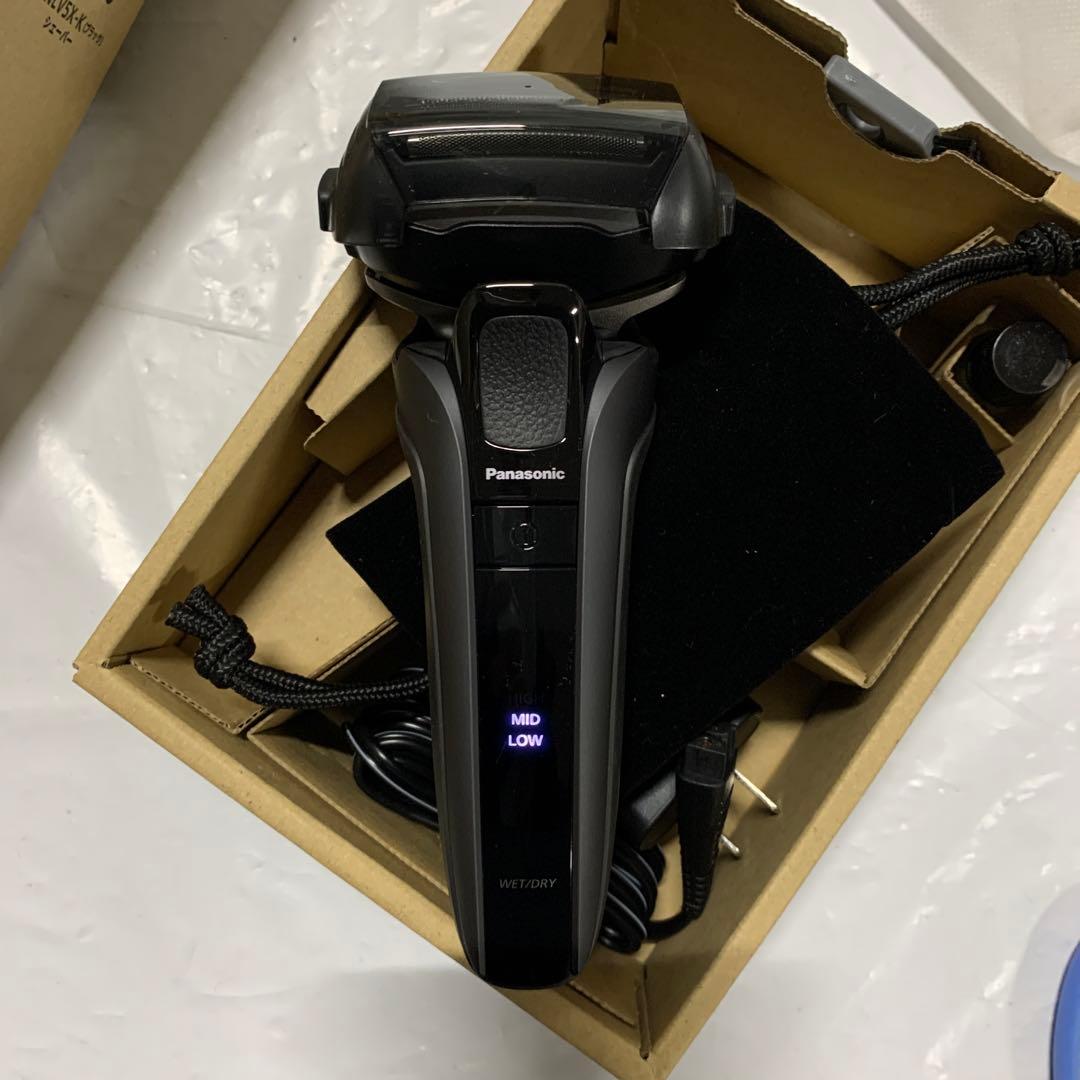 パナソニック ラムダッシュPRO 電気シェーバー 5枚刃黒 ES-NLV5X-K
