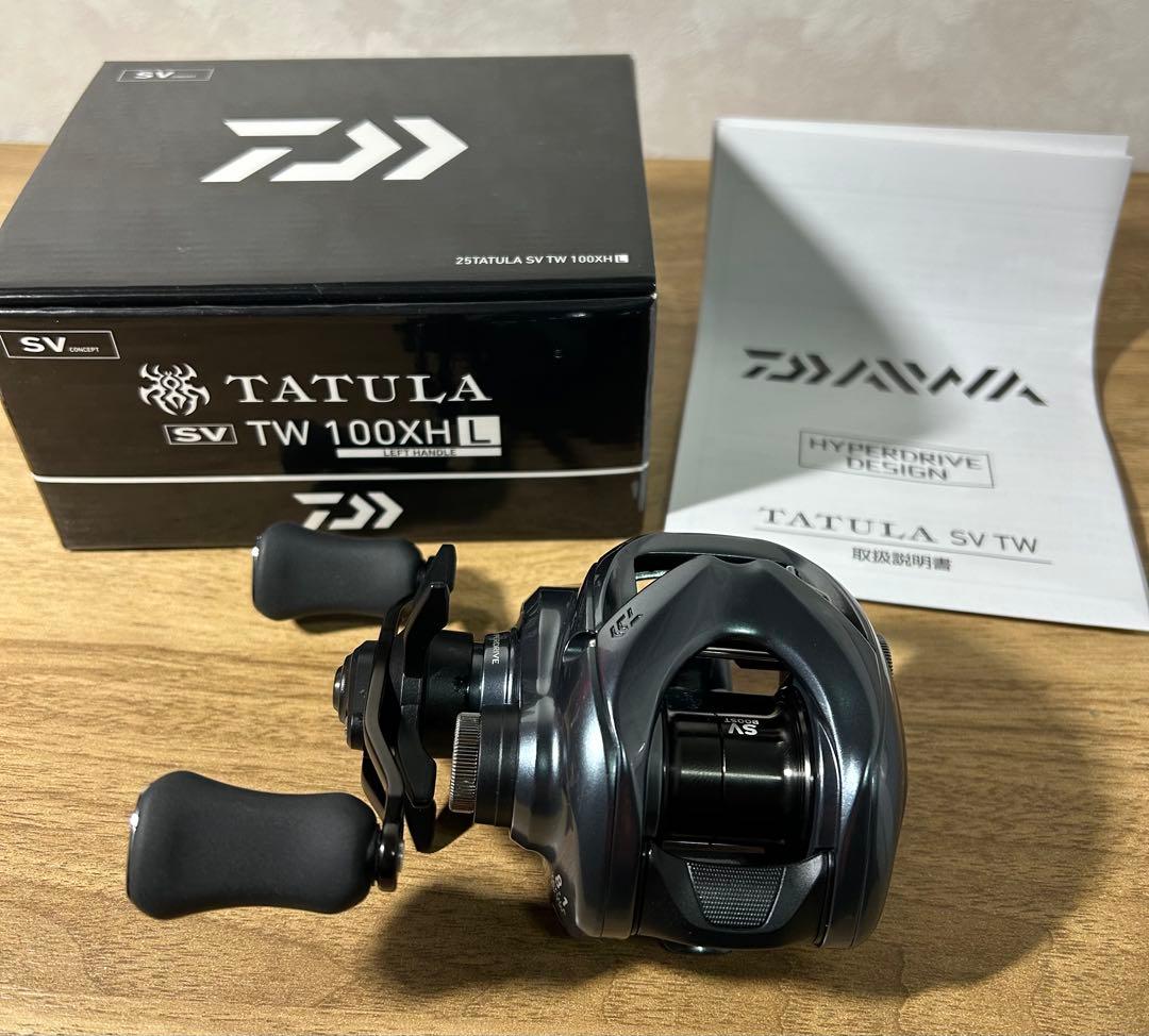 【アリヤショップス】Daiwa25タトゥーラSV TW 100XHL 左巻