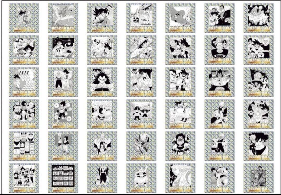 ドラゴンボール 40周年 シール ウエハース　2弾42種 コンプセット