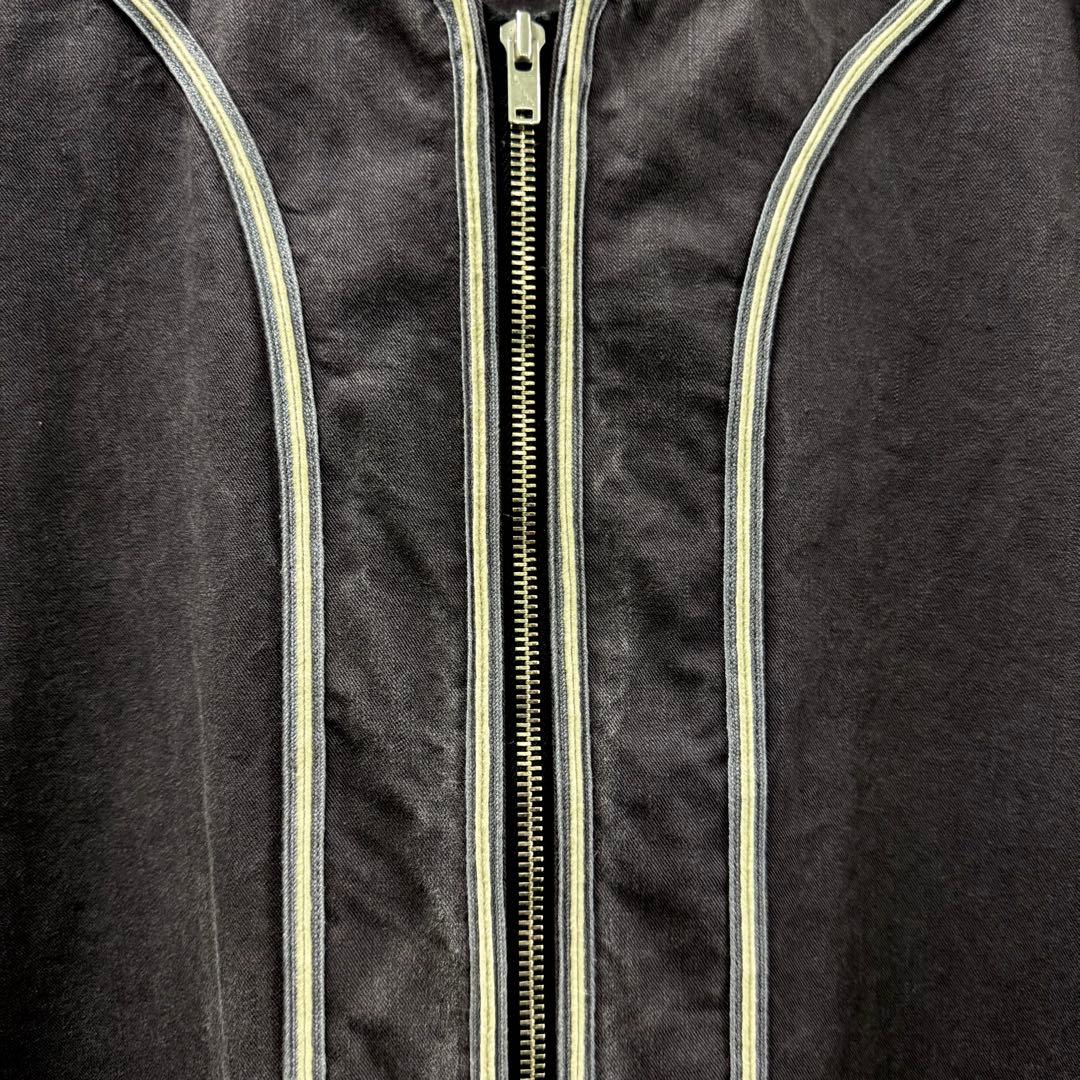 Nigel Caborne ベースボールシャツ-ロングスリーブ 48 チャコール