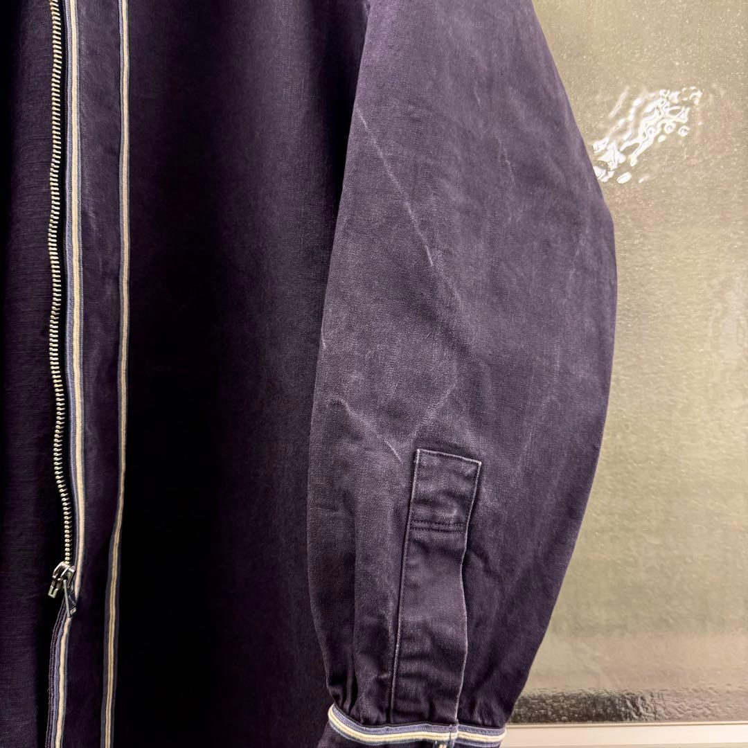 Nigel Caborne ベースボールシャツ-ロングスリーブ 48 チャコール