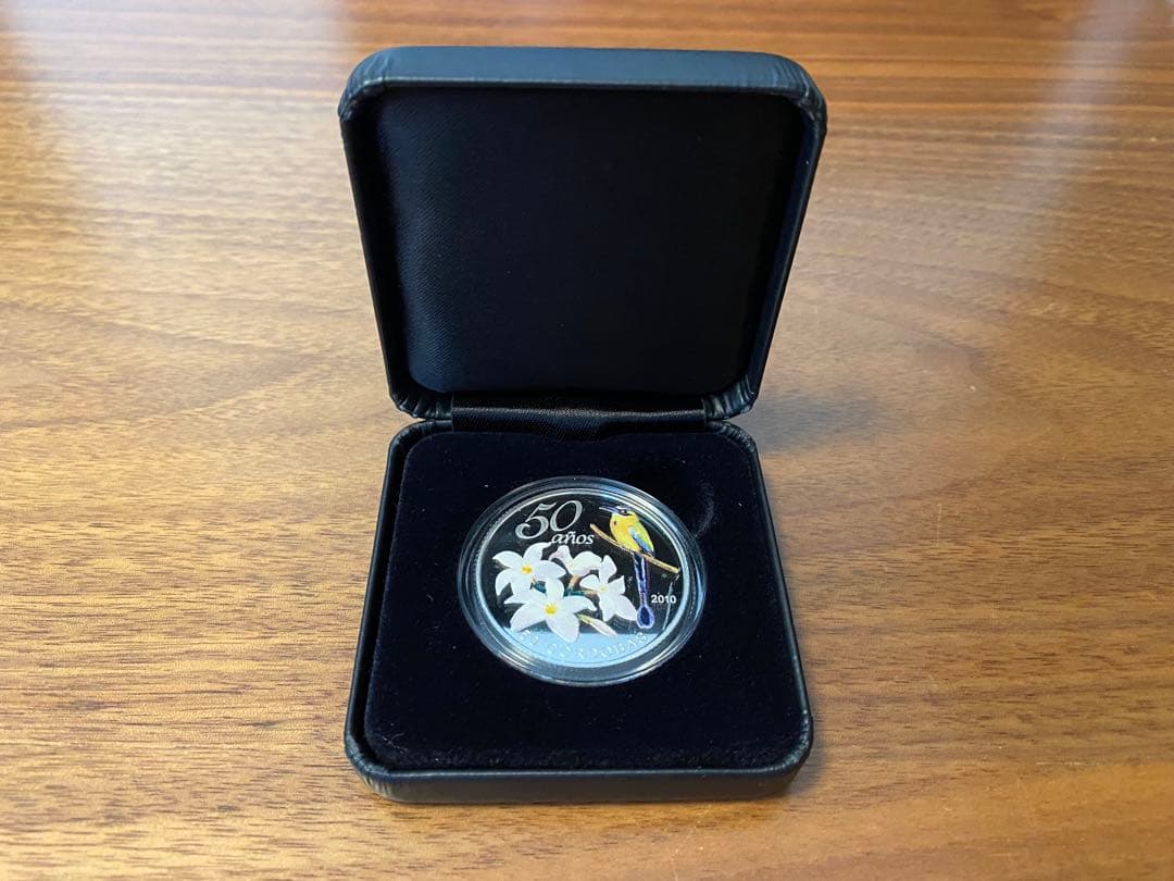 ニカラグア　中央銀行　50周年記念メダル