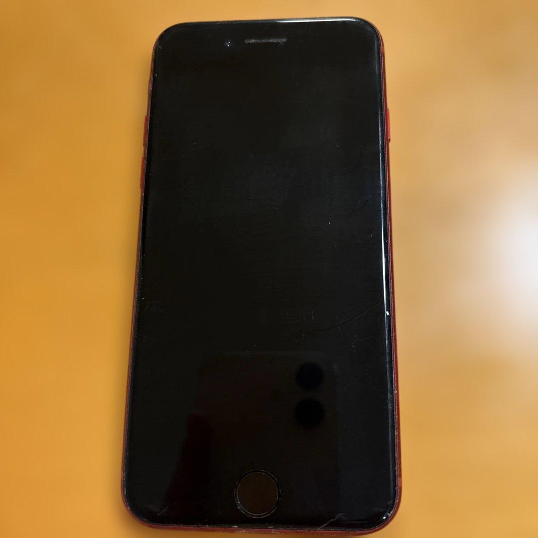 iPhone SE 2 128GB レッド SIMフリー純正バッテリー80%