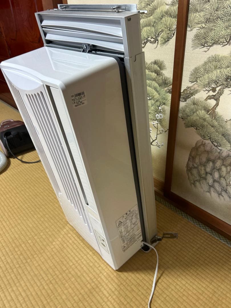 コイズミ 窓用エアコン ホワイト 冷房機能付き KAW-1692/W