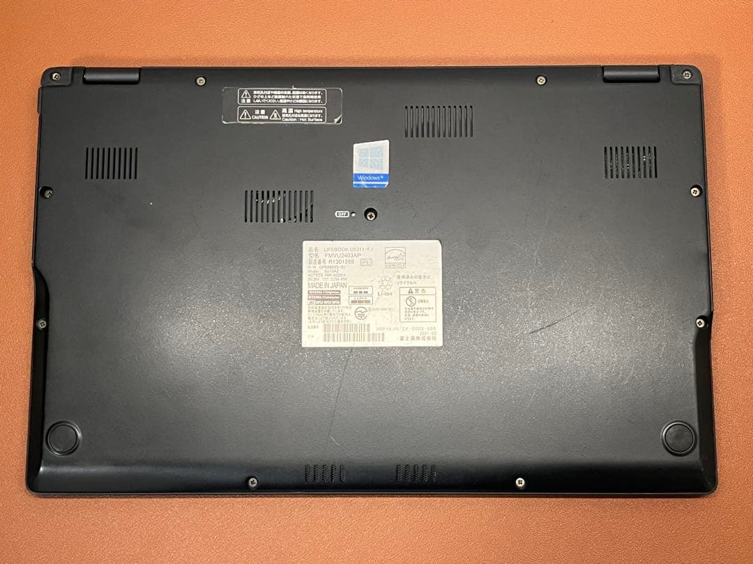 LIFEBOOK U9311 i5-1135G7 8G FHD顔認証256GB