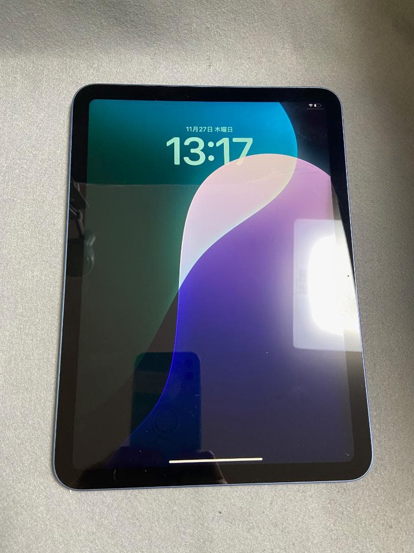 美品中古 iPad 第10世代 64GB WiFi版 ブルー色