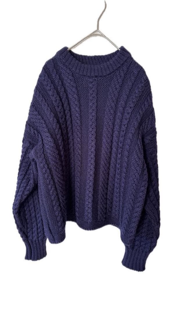 Guernsey Woollens／英国ガンジー島製 伝統アランニット 希少