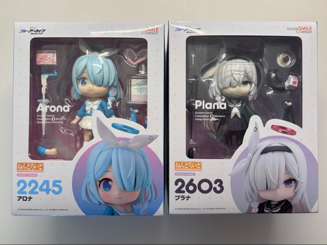 ブルーアーカイブ　アロナ　プラナ　ねんどろいど