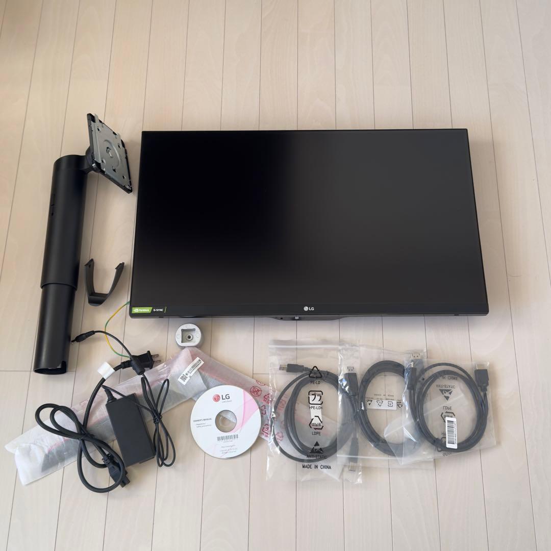 ジャンク LG ゲーミングモニター UltraGear 27GN750-B