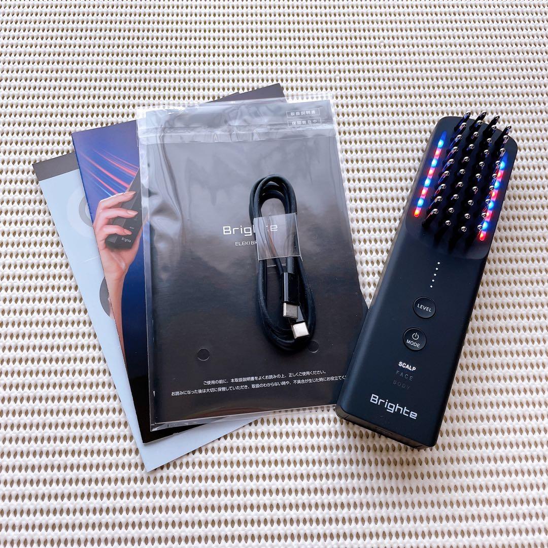 Brighte エレキブラシプラス ブラシ型美顔器 BRT-FSB180