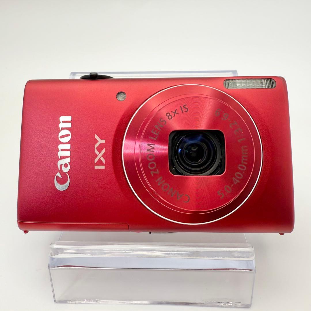 極美品　Canon IXY 110F レッド　箱付き 付属品多数 1022-1