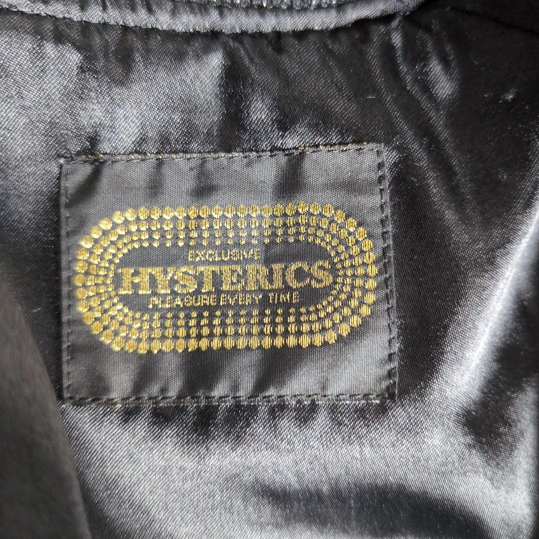 de15 HYSTERIC GLAMOUR スカジャン 黒×赤 レディースL相当